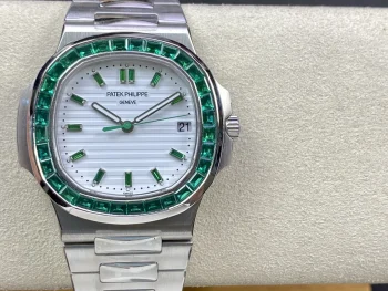 Latest Patek Philippe Replica Collection. Patek Philippe Nautilus – 5711 Diamond-Studded
